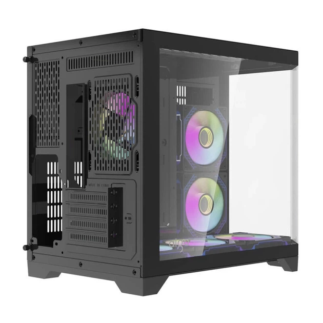 Корпус комп'ютера Darkflash FT418 Black + 6 вентиляторів ARGB (FT418) - Фото 8 Корпус комп'ютера Darkflash FT418 Black + 6 вентиляторів ARGB (FT418) - зображення 8