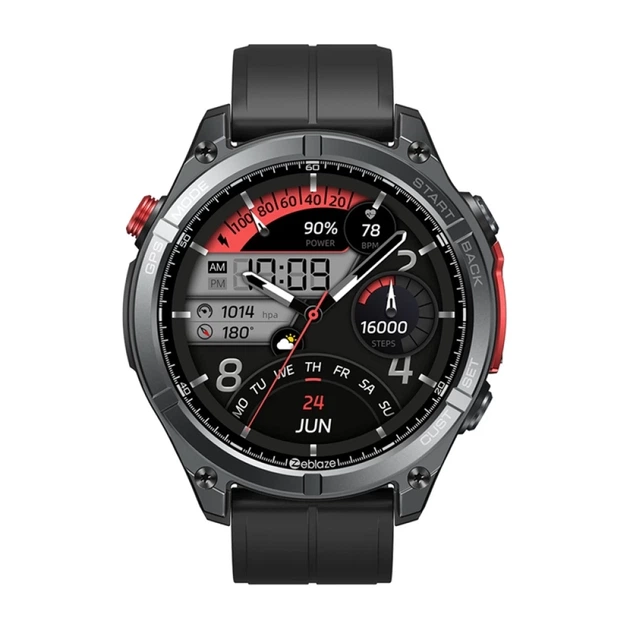Смарт-часы ZEBLAZE Stratos 4 Black - изображение 3