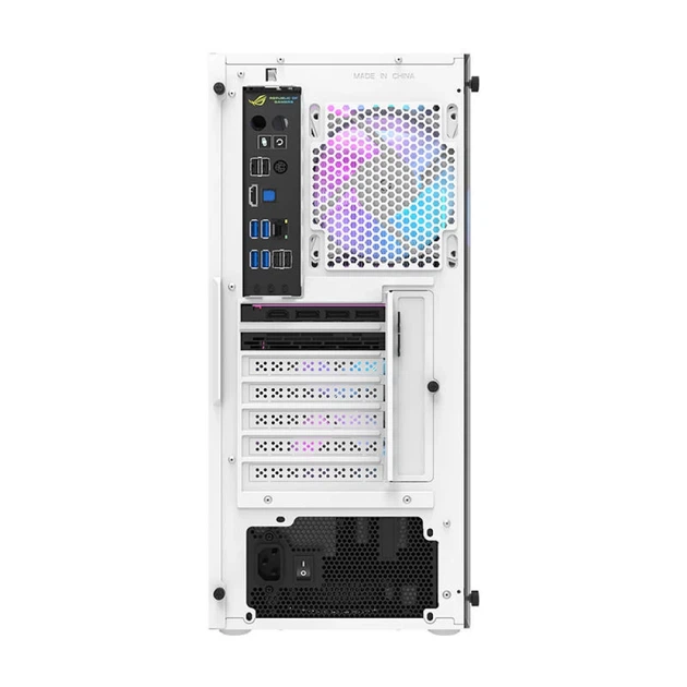 Корпус компьютерный Darkflash DK351 + 4 вентилятора RGB White - изображение 6