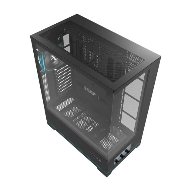 Корпус компьютера DARKFLASH DY451L PRO Black + 1 вентилятор (DY451L) - Фото 3 Корпус компьютера DARKFLASH DY451L PRO Black + 1 вентилятор (DY451L) - изображение 3