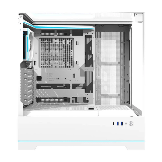 Корпус компьютера DARKFLASH DY450 Pro White + 1 вентилятор (DY450 PRO White) - изображение 6