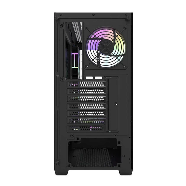 Корпус комп'ютерний Darkflash DS900 + 7 вентиляторів ARGB Black (5905316148895) - зображення 5