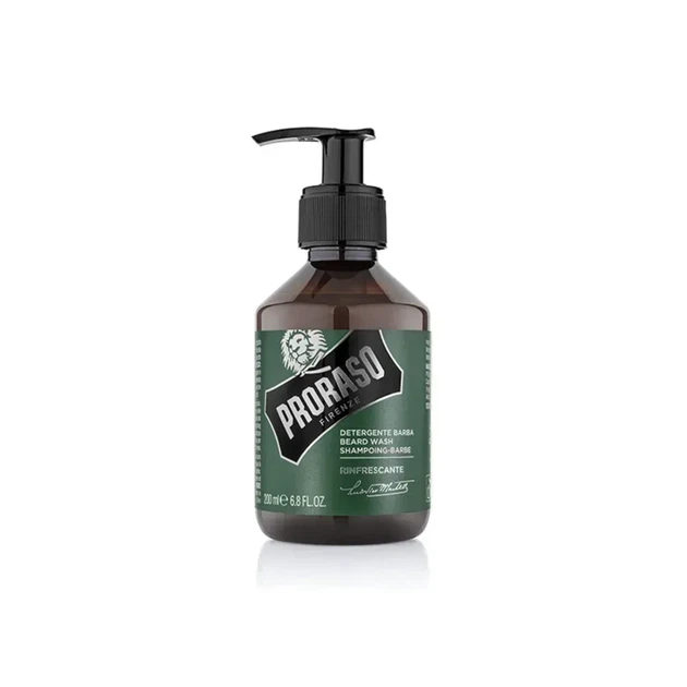 Шампунь для бороды Proraso Beard Shampoo Refresh 200 мл с эвкалиптом, бергамотом и розмарином, низкопенный освежающий шампунь - Фото 6 Шампунь для бороды Proraso Beard Shampoo Refresh 200 мл с эвкалиптом, бергамотом и розмарином, низкопенный освежающий шампунь - изображение 6