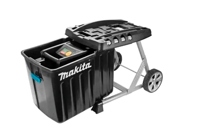 Подрібнювач гілок 2500 Вт діаметр 45 мм для саду пересувний Makita МС0663 - зображення 2