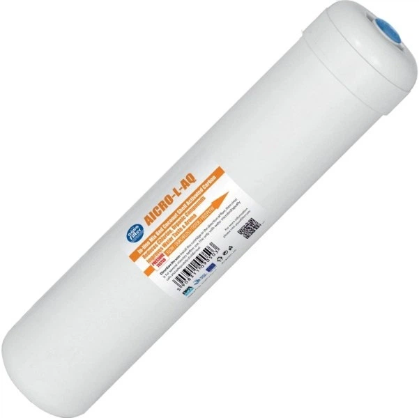 Угольный постфильтр Aquafilter AICRO-L-AQ 12" - Фото 1 Угольный постфильтр Aquafilter AICRO-L-AQ 12" - изображение 1