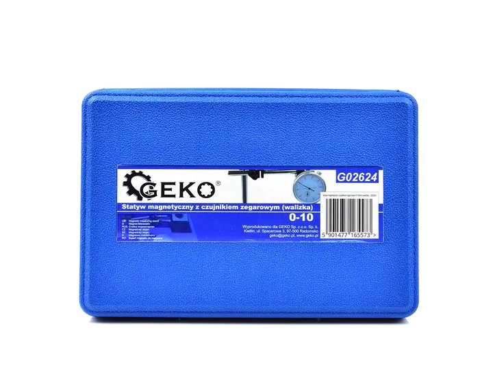 Індикатор стрілковий 10 мм 0.01 мм для перевірки геометрії Geko HE0546 - Фото 7 Індикатор стрілковий 10 мм 0.01 мм для перевірки геометрії Geko HE0546 - зображення 7