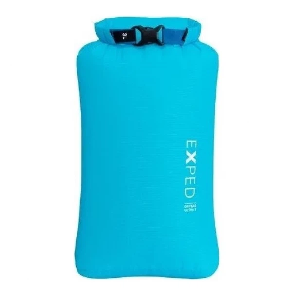 Гермомешок Exped Drybag Ultra 3 Cyan (1054-018.1185) - Фото 1 Гермомешок Exped Drybag Ultra 3 Cyan (1054-018.1185) - изображение 1