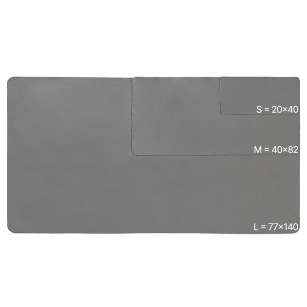 Рушник Tourist Microfiber Camotec 9359 l, сірий - изображение 4