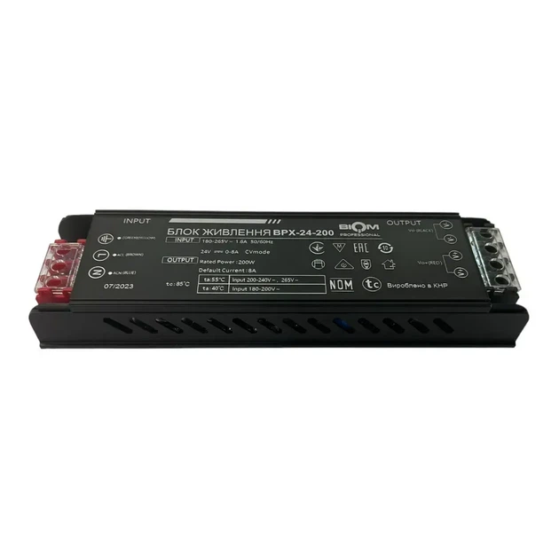 Блок живлення BIOM Professional DC24 200W BPX-24-200 8А - зображення 3