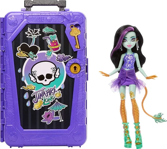 Кукла Monster High Skulltimate Secrets Jinafire Long Doll Джинафайр Лонг и аксессуары JDR52 - Фото 1 Кукла Monster High Skulltimate Secrets Jinafire Long Doll Джинафайр Лонг и аксессуары JDR52 - изображение 1