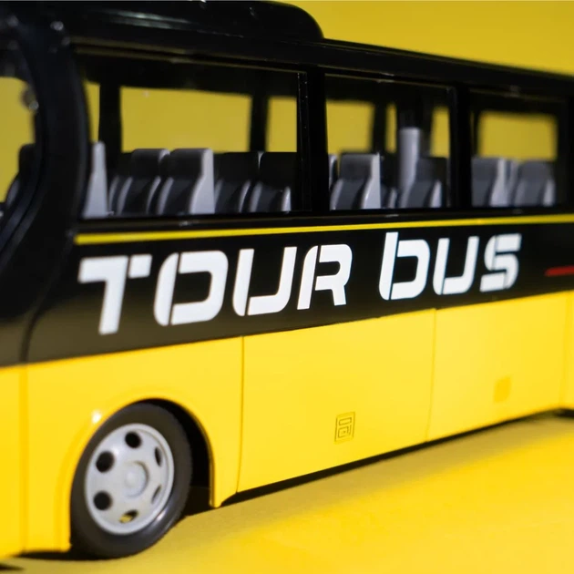 Машинка OTAMANKO Автобус на радіокеруванні TOUR BUS Жовтий - Фото 6 Машинка OTAMANKO Автобус на радіокеруванні TOUR BUS Жовтий - зображення 6