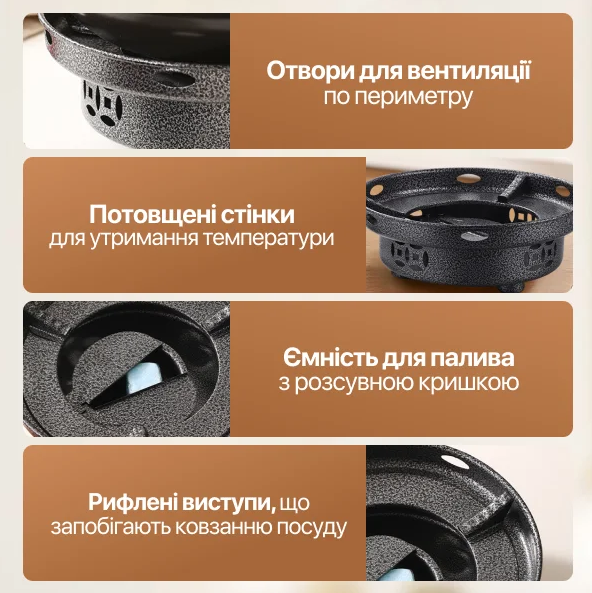 Портативная горелка, диаметром 22 см - изображение 2