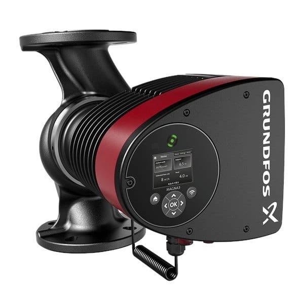 Насос циркуляционный Grundfos Magna3 40-120 F 427 Вт Н 12 м Q 235,7 л/мин автоматический (97924270) - Фото 1 Насос циркуляционный Grundfos Magna3 40-120 F 427 Вт Н 12 м Q 235,7 л/мин автоматический (97924270) - изображение 1