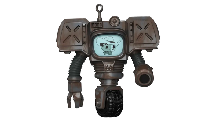 Фігурка FUNKO POP! Фолаут Віктор Сек'юрітрон Fallout Victor Securitron 104mm 1917 90705 - зображення 3