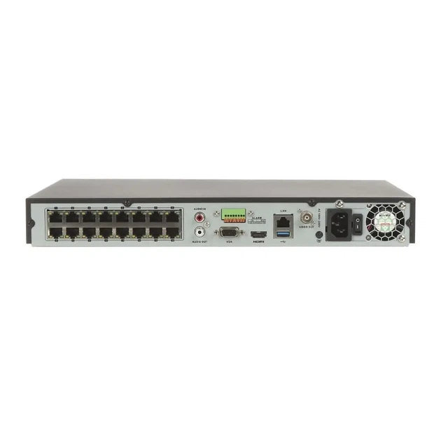 16-канальний IP AcuSense відеореєстратор до 8 МП з 16 POE Hikvision DS-7616NXI-I2/16P/S - Фото 3 16-канальний IP AcuSense відеореєстратор до 8 МП з 16 POE Hikvision DS-7616NXI-I2/16P/S - изображение 3