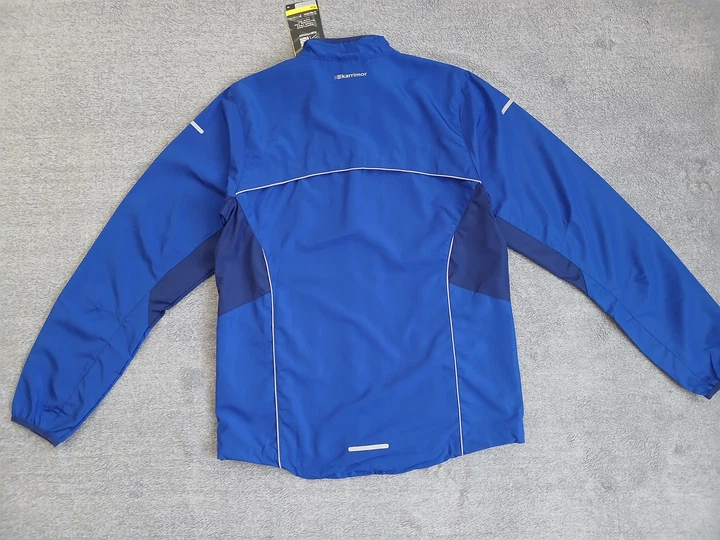 Чоловіча вітровка Karrimor Run р. M синя спортивна куртка для бігу та тренувань - Фото 4 Чоловіча вітровка Karrimor Run р. M синя спортивна куртка для бігу та тренувань - зображення 4