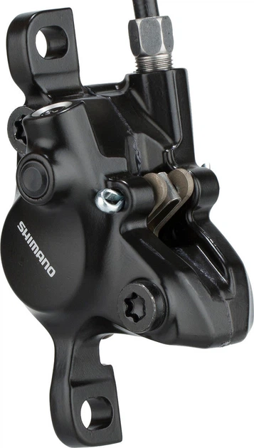 Гальмо гідравлічне дискове Shimano MT201 заднє, права ручка BL-MT201, каліпер BR-MT200, 1700мм - изображение 4