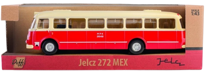 Модель автобуса Daffi Колекція PRL-u Jelcz B-899 (5905422028999) - Фото 1 Модель автобуса Daffi Колекція PRL-u Jelcz B-899 (5905422028999) - зображення 1