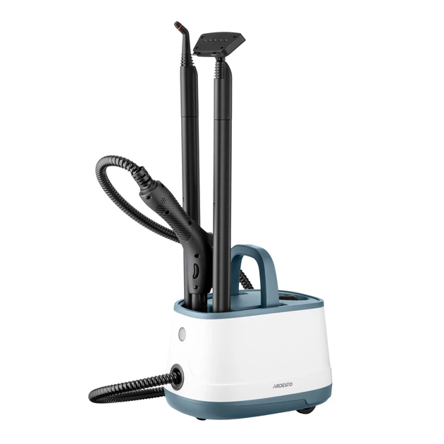 Пароочиститель ARDESTO STC-C2000W4-1 2000 Вт 1.5 л для глубокой очистки без химии Белый/Синий - Фото 2 Пароочиститель ARDESTO STC-C2000W4-1 2000 Вт 1.5 л для глубокой очистки без химии Белый/Синий - изображение 2