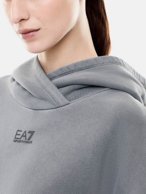Худі жіноче Emporio Armani 7W000927 m, сірий - Фото 4 Худі жіноче Emporio Armani 7W000927 m, сірий - изображение 4