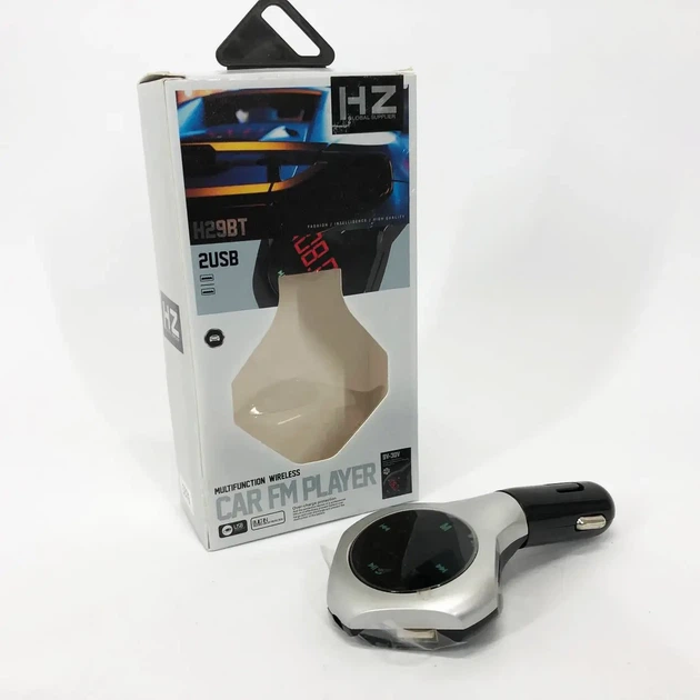 Автомобильный аудиотрансмиттер FM MOD. H29 с поддержкой Bluetooth и двумя USB-входами 5736 - изображение 2