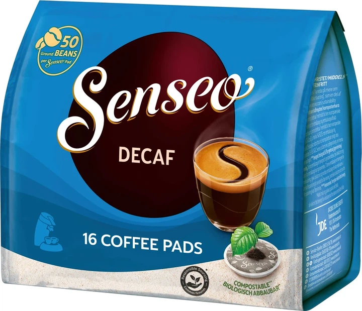 Кофе в чалдах Senseo Dekafenato 16 монодоз Philips Senseo 62 мм - Фото 2 Кофе в чалдах Senseo Dekafenato 16 монодоз Philips Senseo 62 мм - изображение 2