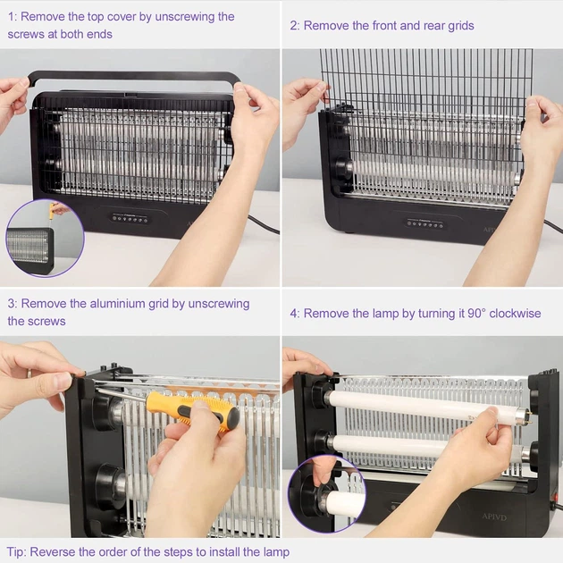 Ловушка для насекомых (мухоловка) Mosquito Killer IKI-520AE - изображение 3