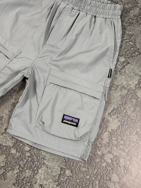 Мужские шорты Patagonia из плащевки M серые (PA0046) - изображение 2