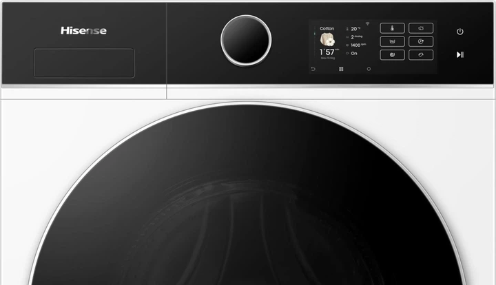 Стиральная машина узкая Hisense WF5I1045BWQ - Фото 14 Стиральная машина узкая Hisense WF5I1045BWQ - изображение 14