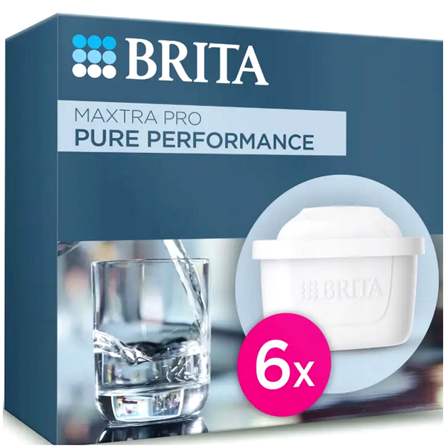 Картридж для фильтра воды 6 шт ресурс 300 л для дома BRITA МС0143 - изображение 2