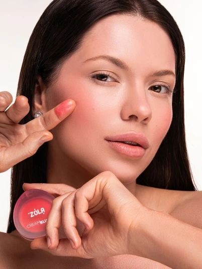 Кремові рум'яна ZOLA Cream Blush Coral Pop - Фото 6 Кремові рум'яна ZOLA Cream Blush Coral Pop - зображення 6