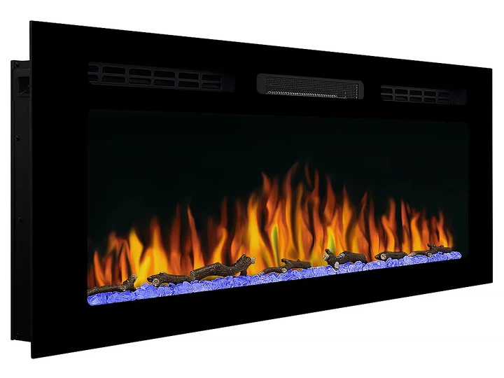Линейный электрокамин ArtiFlame AF50WR 3D визуализации пламени 3 цвета со звуком с обогревом - изображение 3