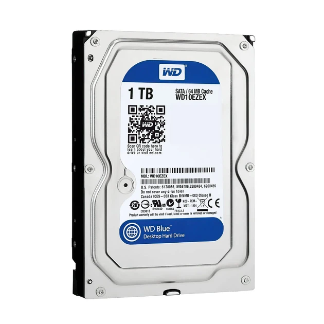 Жесткий диск Western Digital Caviar Blue 1TB 7200 rpm, 64 MB, 3.5' SATA III (WD10EZEX) - изображение 2