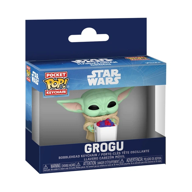 Ігрова фігурка на кліпсі Funko POP! серії Мандалорець і Ґроґу - Ґроґу з попкорном - Фото 1 Ігрова фігурка на кліпсі Funko POP! серії Мандалорець і Ґроґу - Ґроґу з попкорном - изображение 1