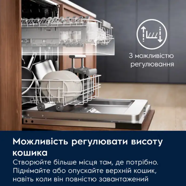 Посудомийна машина вбудована ELECTROLUX EEM48221L - Фото 4 Посудомийна машина вбудована ELECTROLUX EEM48221L - изображение 4
