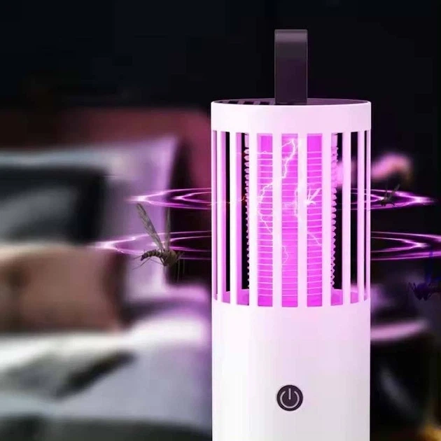 Электрическая ультрафиолетовая лампа ловушка для насекомых от USB 5 Вт до 30 м2 Белый (SF-327230) - Фото 2 Электрическая ультрафиолетовая лампа ловушка для насекомых от USB 5 Вт до 30 м2 Белый (SF-327230) - изображение 2