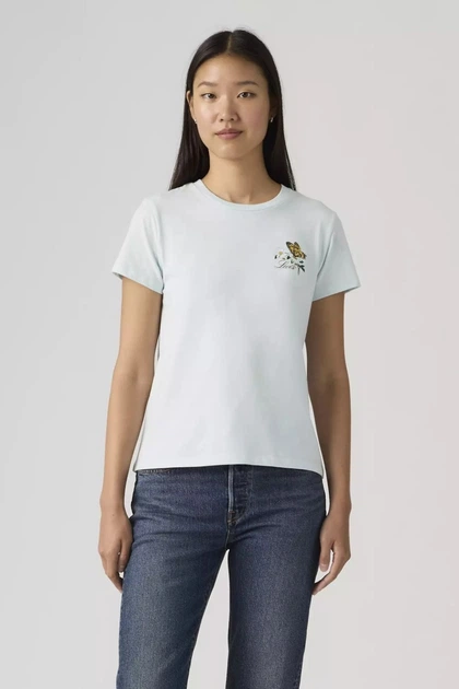 Футболка Levi's 46(L) Блакитний (149237) - зображення 4