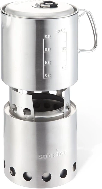 Похідна пічка, дров'яна похідна кухонна піч для походів, кемпінгу, виживання - Solo USA - зображення 4