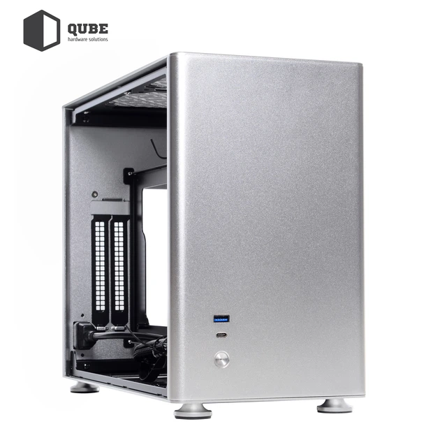 Корпус QUBE A4 Silver (QBA4I_WSNU3) - Фото 9 Корпус QUBE A4 Silver (QBA4I_WSNU3) - изображение 9