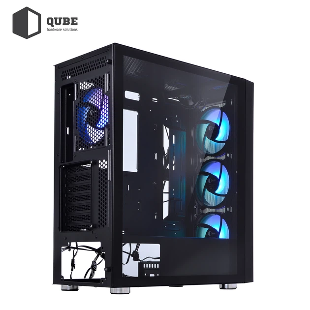 Корпус QUBE GALAXY RGB Black (GALAXY_FCNU3) - изображение 8