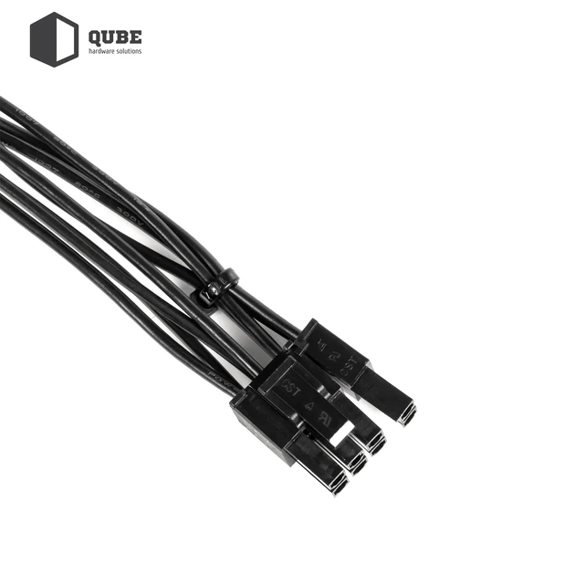 Блок живлення QUBE 750W 80+ Bronze Semi-Modular QBC-CSB-750W-80Bulk - зображення 10