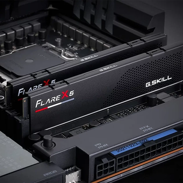 Модуль пам'яті G.Skill Flare X5 DDR5-6000 32GB (2x16GB) CL32-38-38-96 1.35V - Фото 6 Модуль пам'яті G.Skill Flare X5 DDR5-6000 32GB (2x16GB) CL32-38-38-96 1.35V - зображення 6