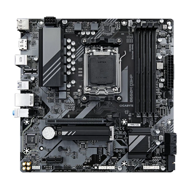Материнская плата GIGABYTE B650M D3HP (sAM5, AMD B650, DDR5, mATX) - изображение 2