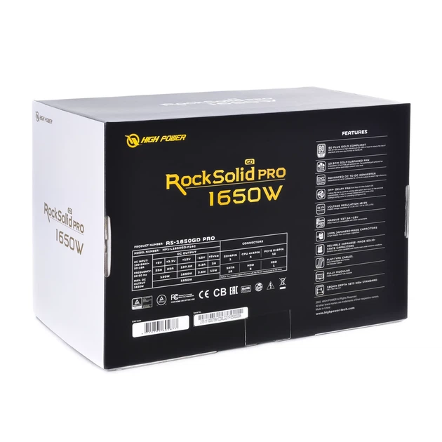 Блок живлення QUBE 1650W 80+ GOLD RS-1650GD PRO - зображення 10