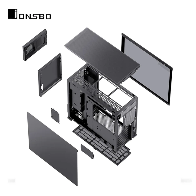 Корпус JONSBO D41 MESH SC Black - изображение 12