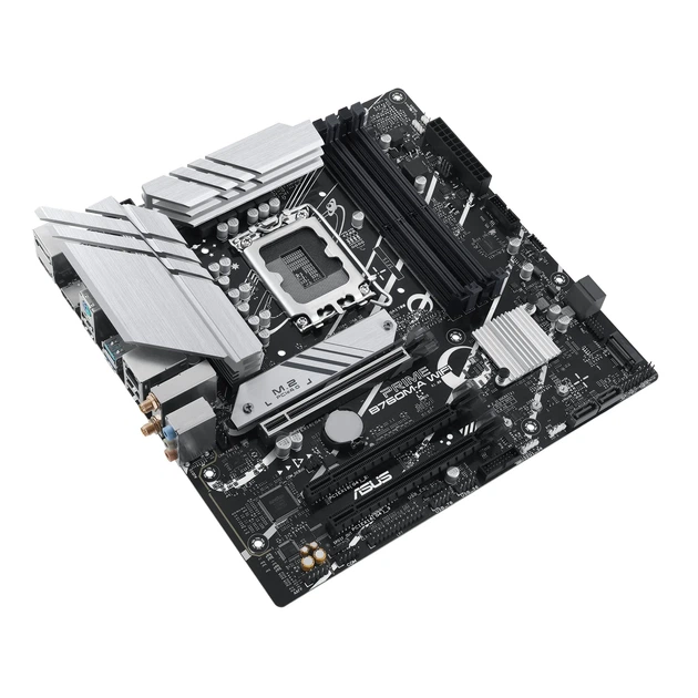 Материнська плата ASUS PRIME B760M-A WIFI (s1700, Intel B760, DDR5, mATX) - зображення 5