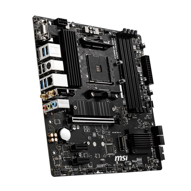 Материнская плата MSI B550M PRO-VDH WIFI (sAM4, AMD B550, DDR4, mATX) - изображение 4