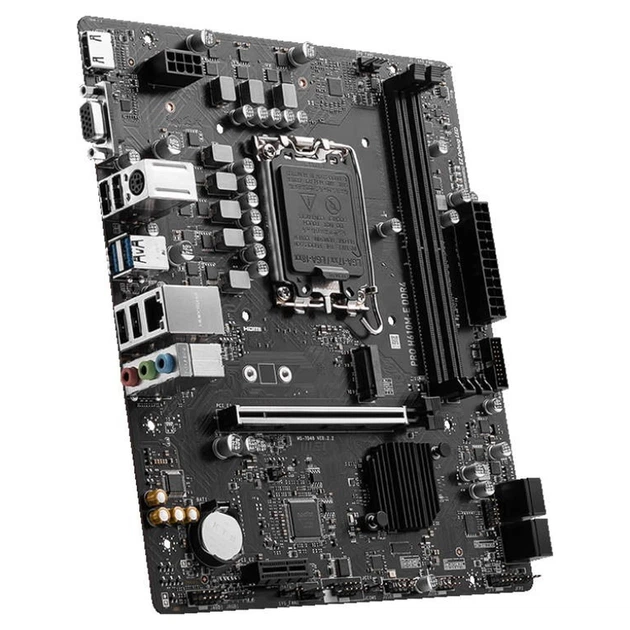 Материнська плата MSI PRO H610M-E DDR4 (s1700, Intel H610, DDR4, mATX) - зображення 3
