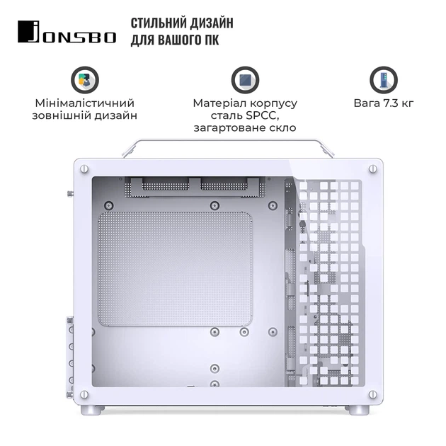 Корпус JONSBO Z20 White - изображение 4