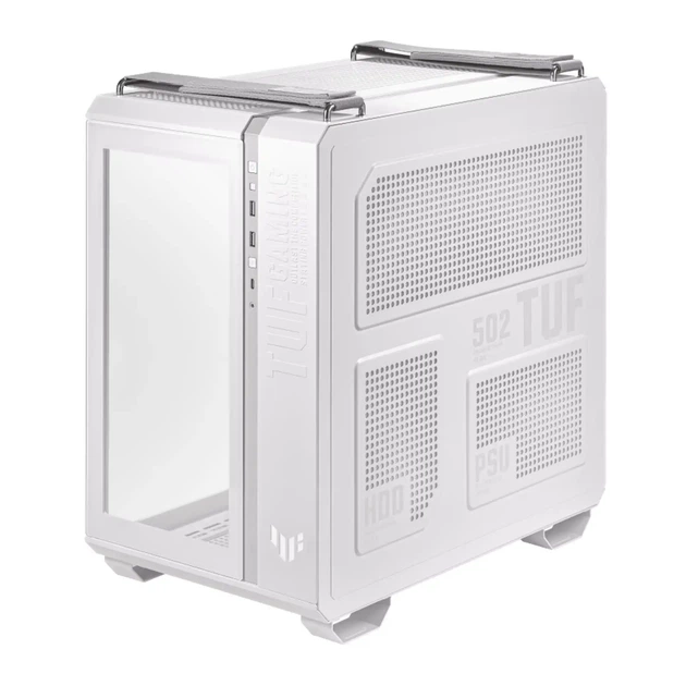 Корпус ASUS GT502 PLUS TUF GAMING TG ARGB WHITE (90DC0093-B19000) - Фото 5 Корпус ASUS GT502 PLUS TUF GAMING TG ARGB WHITE (90DC0093-B19000) - зображення 5